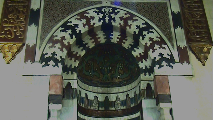 Mihrab in Madrassa 2