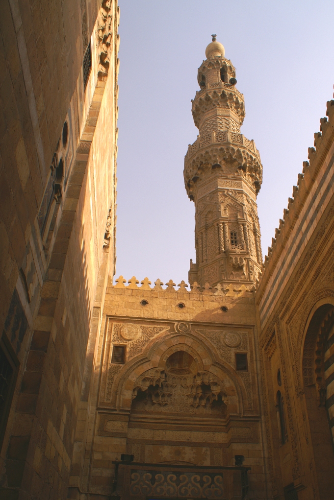 Inner view of a minaret