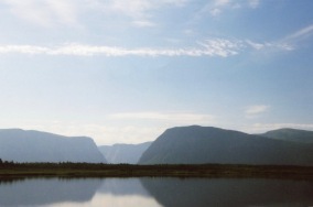 Western Brook Pond from the dock